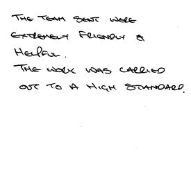 Customer review