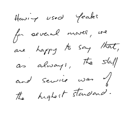 Customer review
