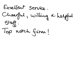 Customer review