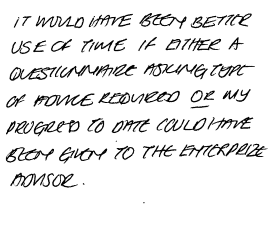 Customer review