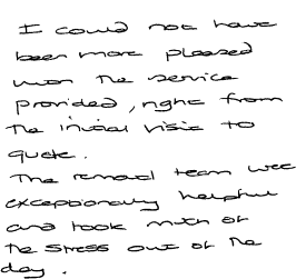 Customer review