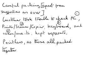 Customer review