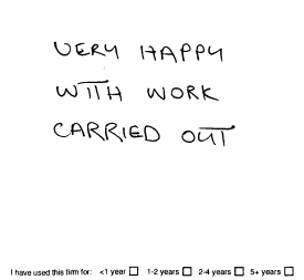 Customer review
