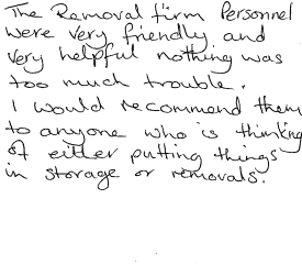 Customer review
