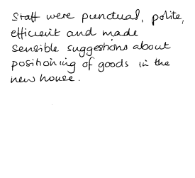 Customer review