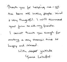 Customer review