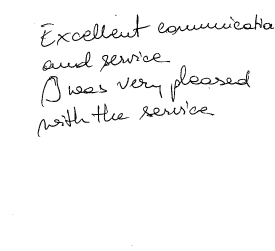 Customer review