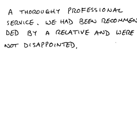 Customer review
