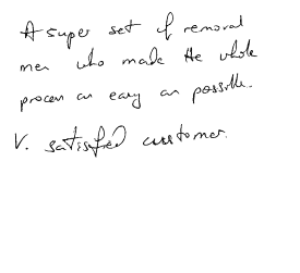 Customer review