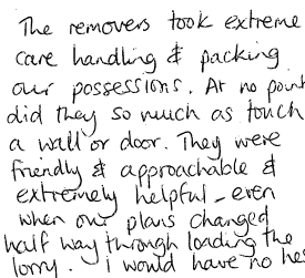 Customer review