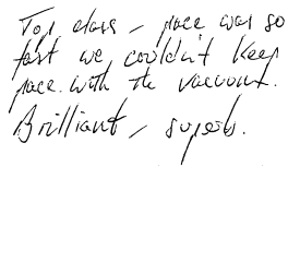 Customer review