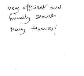Customer review