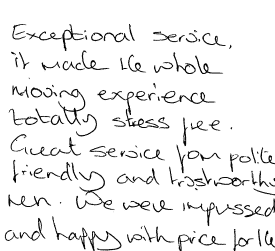 Customer review