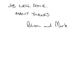 Customer review