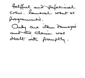Customer review