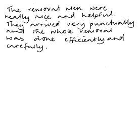 Customer review