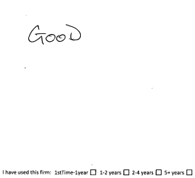 Customer review