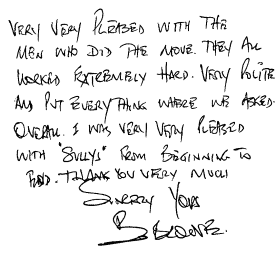 Customer review