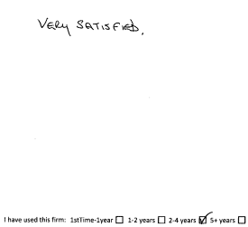 Customer review