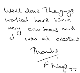 Customer review