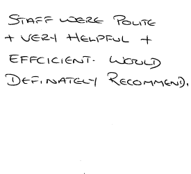 Customer review