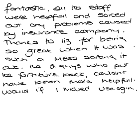 Customer review