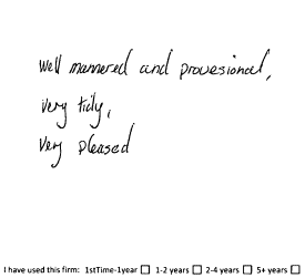 Customer review