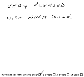 Customer review