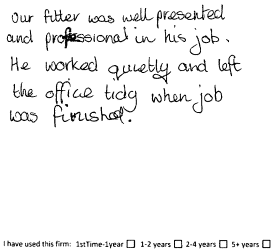 Customer review