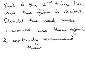 Customer review