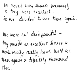 Customer review