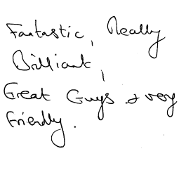 Customer review