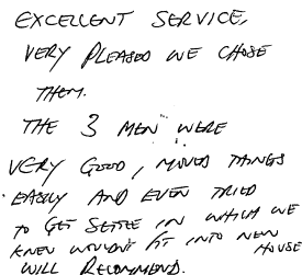 Customer review