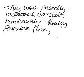 Customer review