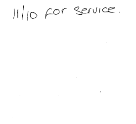 Customer review