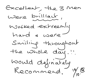 Customer review