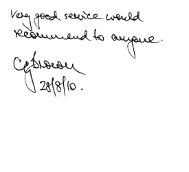 Customer review