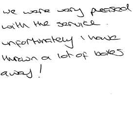 customer comment