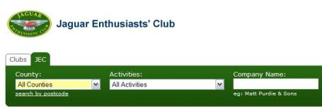 See our search engine for the Jaguar Enthusiasts Club