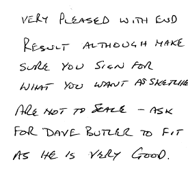 Customer review