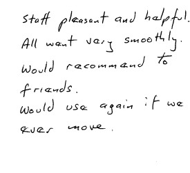 Customer review