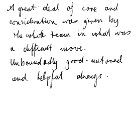 Customer review
