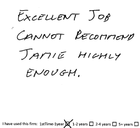 Customer review