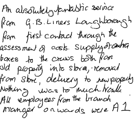 Customer review