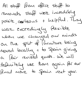 Customer review
