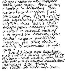Customer review