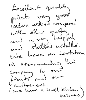 Customer review