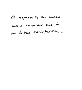 Customer review