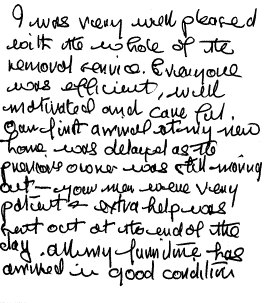 Customer review