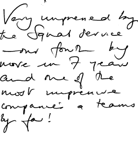 Customer review